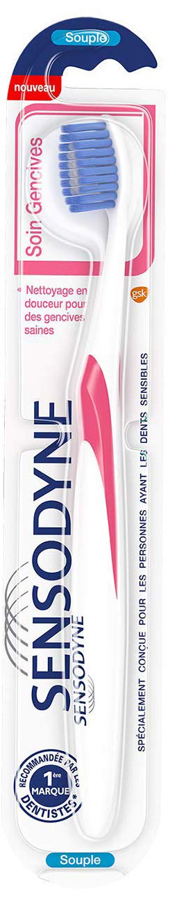 [Australia] - Sensodyne Toothbrush Gum Care for Sensitive Teeth, Soft, Pack of 1 Unit Multicolored 