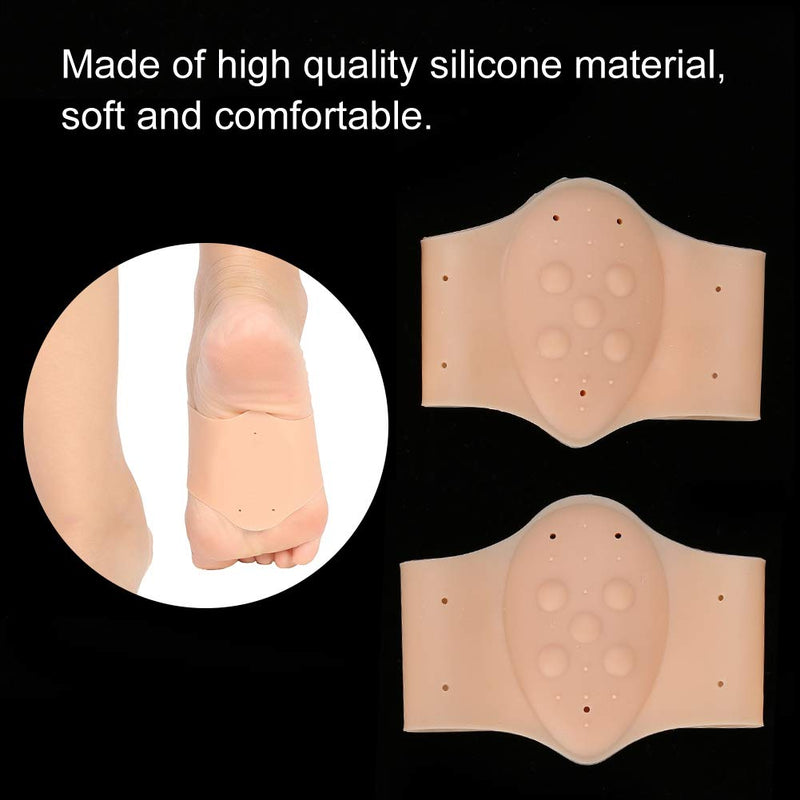 [Australia] - Orthotic Insoles,Silicone 3D Arch Support Shoes Insoles Insert Breathable Foot Pad For Flat Feet Correction And Plantar Fasciitis Relief(#2) #2 