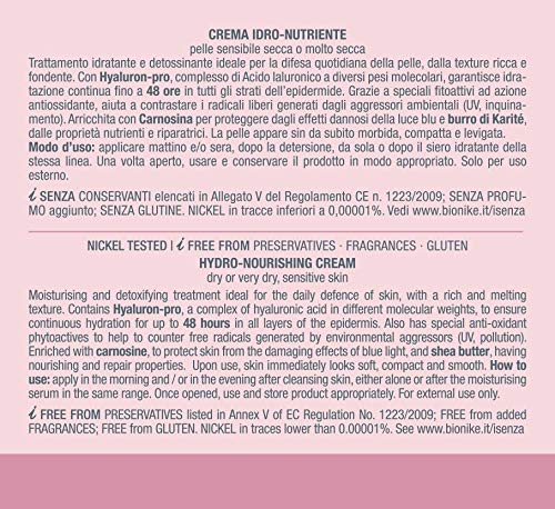 [Australia] - Bionike Defence Hydractive - Crema Idro-nutriente Pelle Sensibile Secca, 50ml 