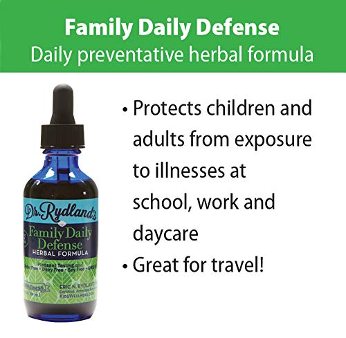 [Australia] - Dr. Rydland's Pleasant Tasting Liquid Herbal Formulas (Family Daily Defense, 4oz) Family Daily Defense 4 Fl Oz (Pack of 1) 