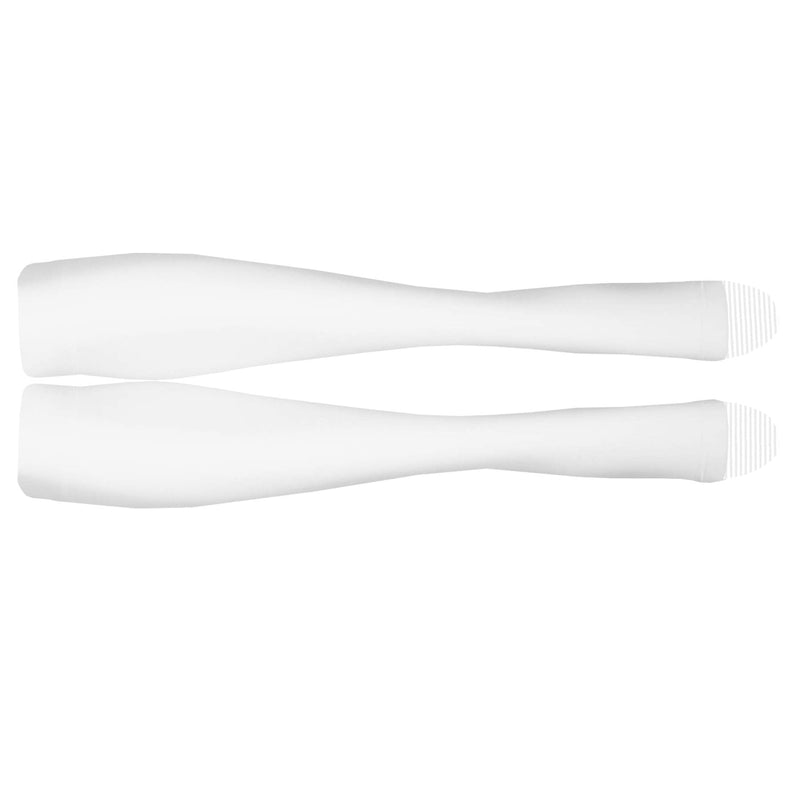 [Australia] - NuVein Surgical Stockings, 18 mmHg Support for Embolic Recovery, Medical Unisex Fit, Knee High, Open Toe, White, Medium Medium (1 Pair) 