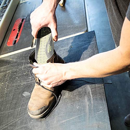 [Australia] - KEEN Utility Mens K-20 Insole with Extra Cushion for Neutral Arches Black L 