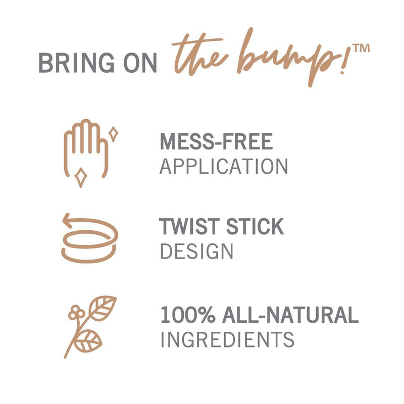 [Australia] - Munchkin Milkmakers Twist-Stick Belly Balm, All-Natural and Moisturizing for Pregnancy Skincare 