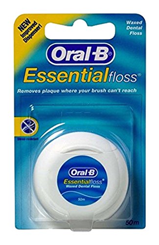 [Australia] - Oral-B Essential Dental Floss Regular 50 m 96171 (Pack of 6) 