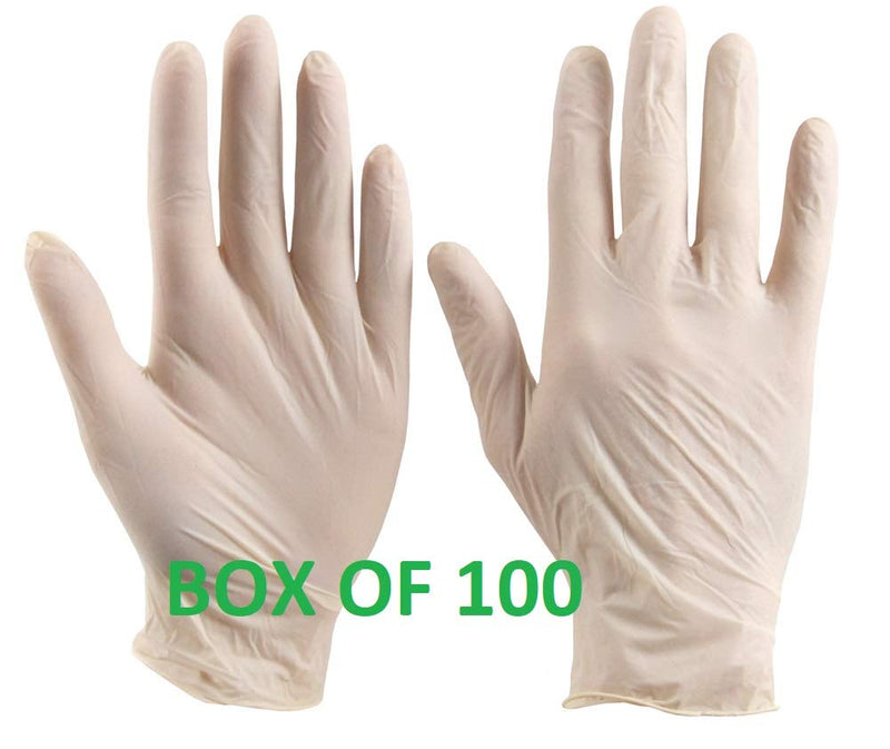 [Australia] - Strong Quality Box of 100 Clear Extra Large Powder Free Vinyl Gloves, Latex Free Food Safe - Easy to Wear Perfect for Daily use Multi Purpose USE XL Size Gloves 