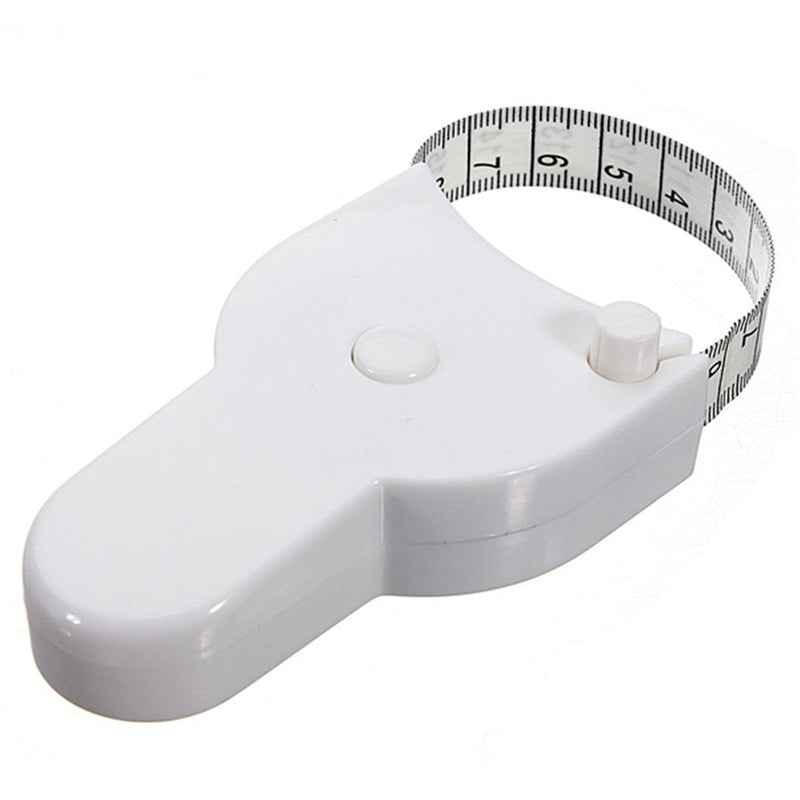 [Australia] - Body Fat Caliper + Body Tape Mass Measuring Tester Fitness Weight Loss Muscle by BOOLAVARD 