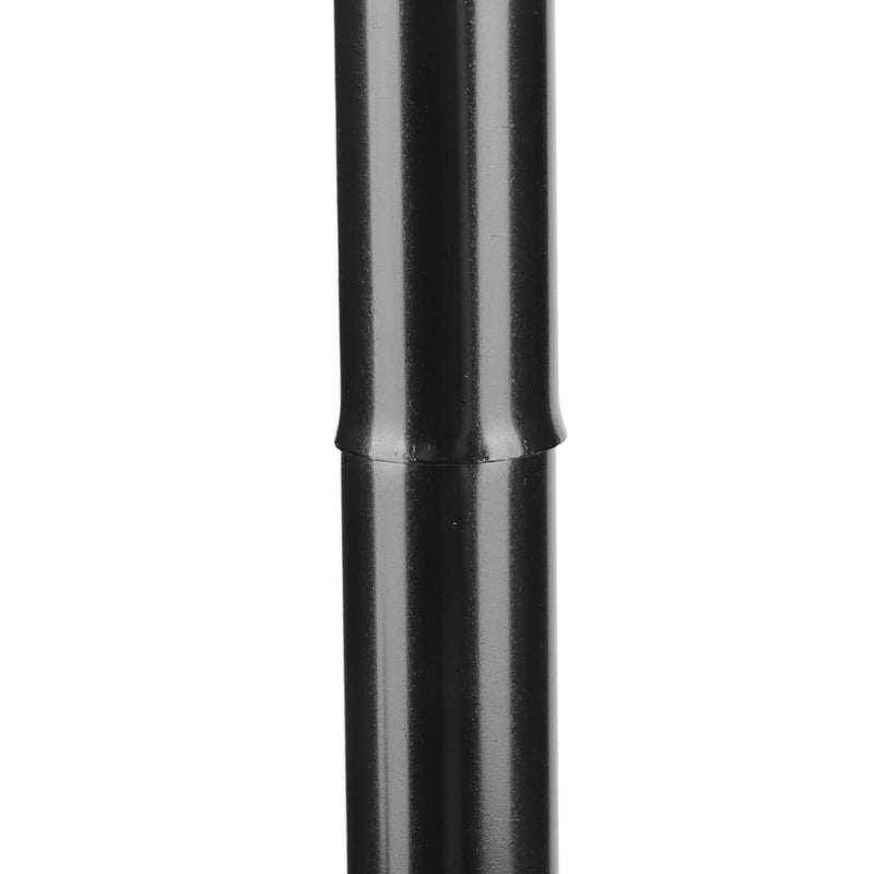 [Australia] - 5 Section Foldable Crutch, Foldable Adult Crutch Ergonomic Stable Lightweight Elder Walking Cane for Travel Outdoor Hiking (Black) Black 