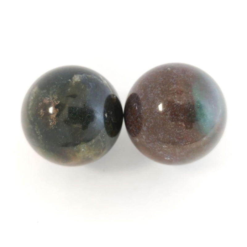 [Australia] - Top Chi Fancy Jasper Baoding Balls for Hand Therapy, Exercise, and Stress Relief (Medium 1.6 Inch) Medium 1.6 Inch 