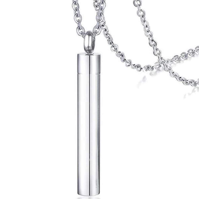 [Australia] - Jude Jewelers Stainless Steel Loved Ones Funeral Memorial Cremation Ash Urn Pendant Necklace 