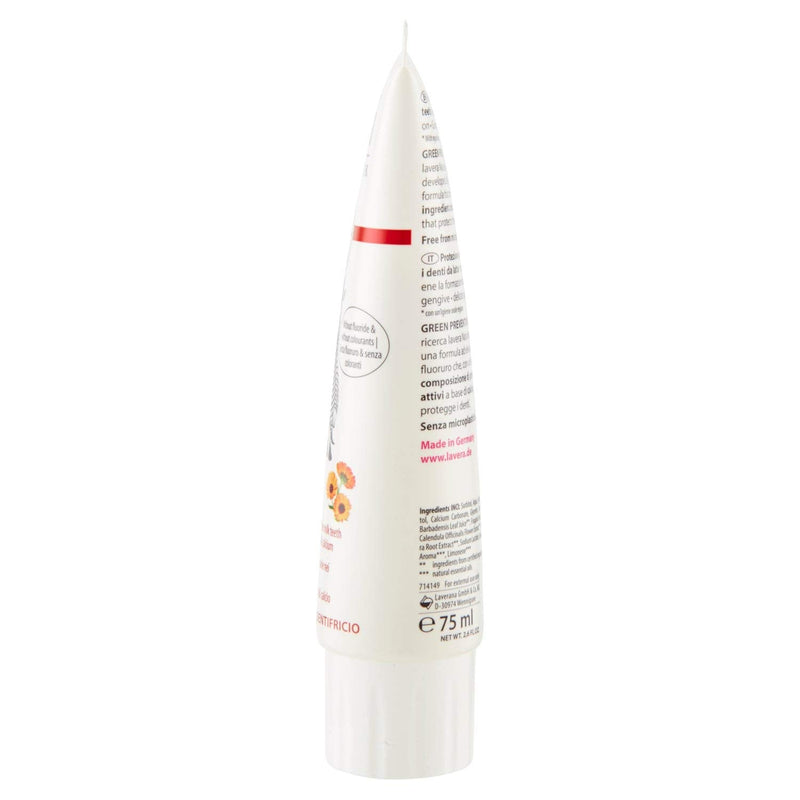 [Australia] - lavera Toothpaste Kids Fluoride Free & Colorant Free Calendula & Calcium Vegan Bio Natural & Innovative Cosmetics Organic Teeth Care 75 ml 