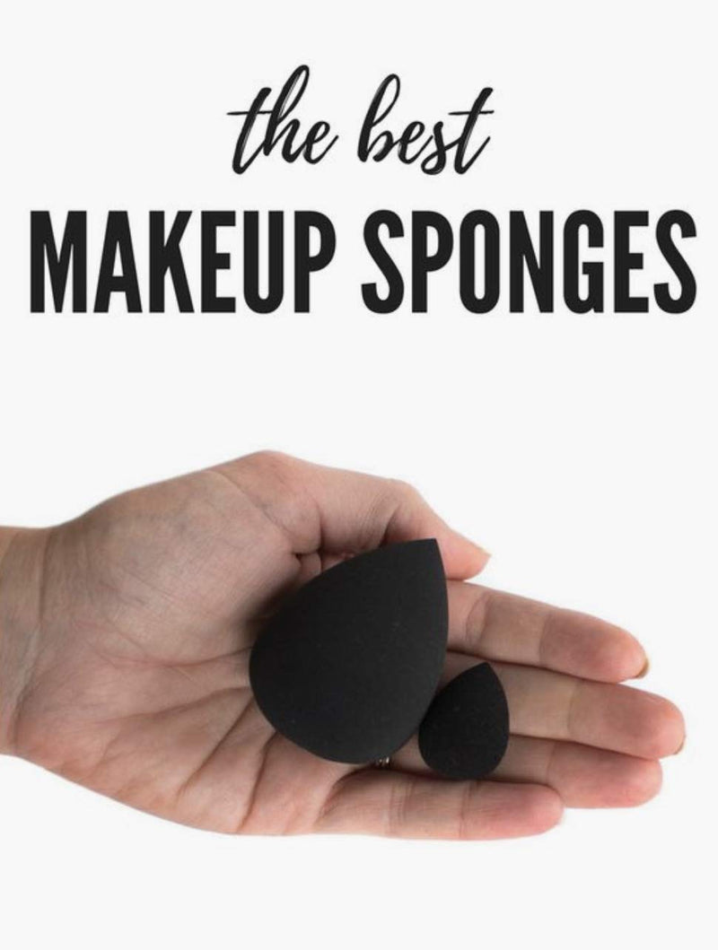 [Australia] - Dupe Beauty Blender 3pc Makeup Sponge (Black) 