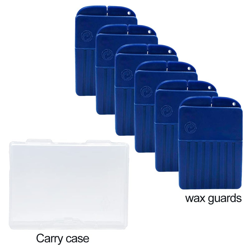 [Australia] - Starkey Hearing aid Wax Guards 1.5mm 48 Filters Hear Clear Wax Guards for Hearing aids Starkey with Carry case-6packs 