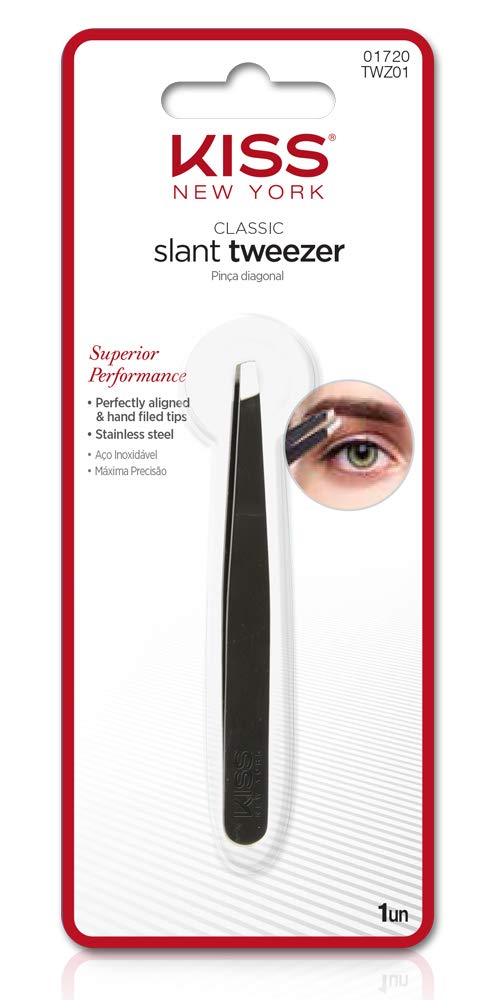 [Australia] - Kiss New York Tweezer Premium Precision Slant Tip TWZ01 