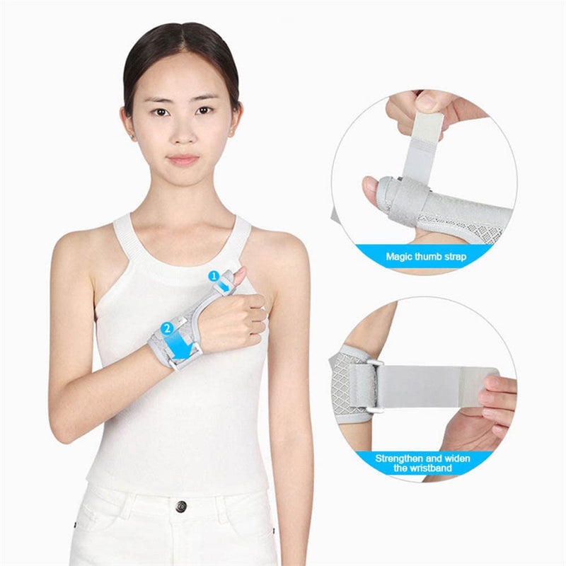[Australia] - Adjustable Wrist Thumb Hand Support Brace Thumb Splint With Wrist Support Brace-Thumb Brace for Hand Finger Sprain Protection 