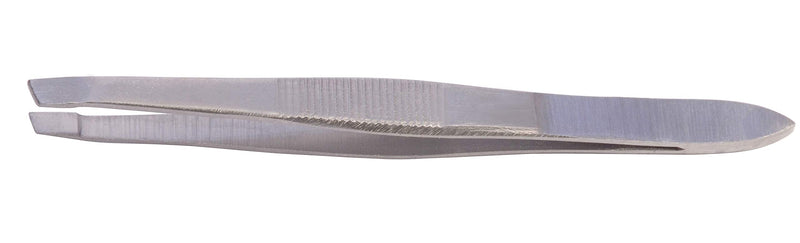 [Australia] - Spire Small 9cm handheld (3.5 inches) eyebrow tweezer with slant tip for shaping eyebrows,eyebrow plucking, tweezing removing chin hair Black heads ingrown hair for women/men 