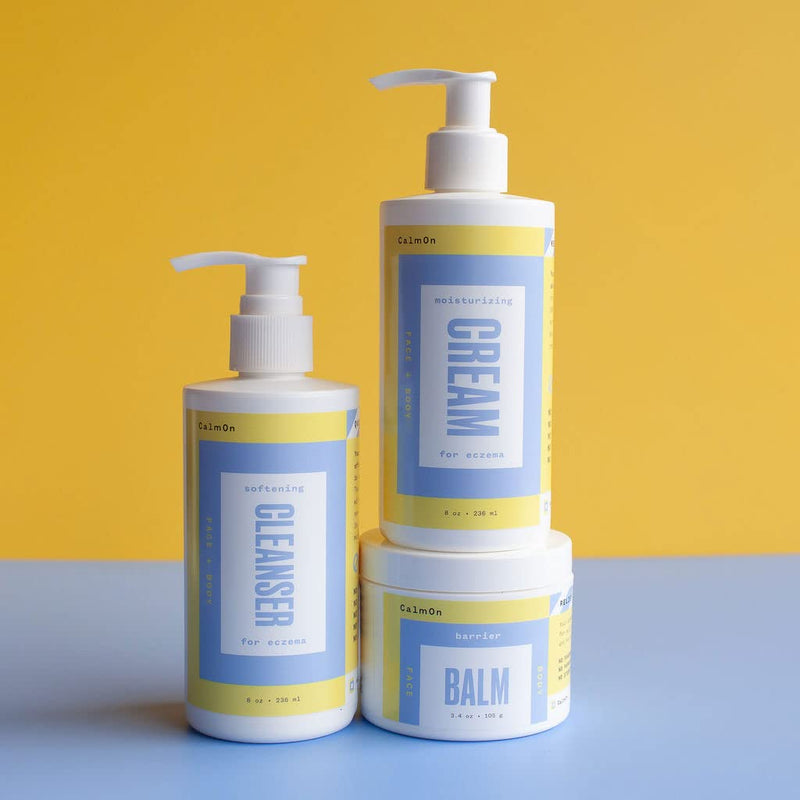 [Australia] - CalmOn Barrier Balm Maximum Strength Anti Itch Eczema Soothing Face Cream with Collodial Oatmeal Soothes Dry, Irritated, Flaky, Scaly, Redness, Seborrheic Dermatitis 
