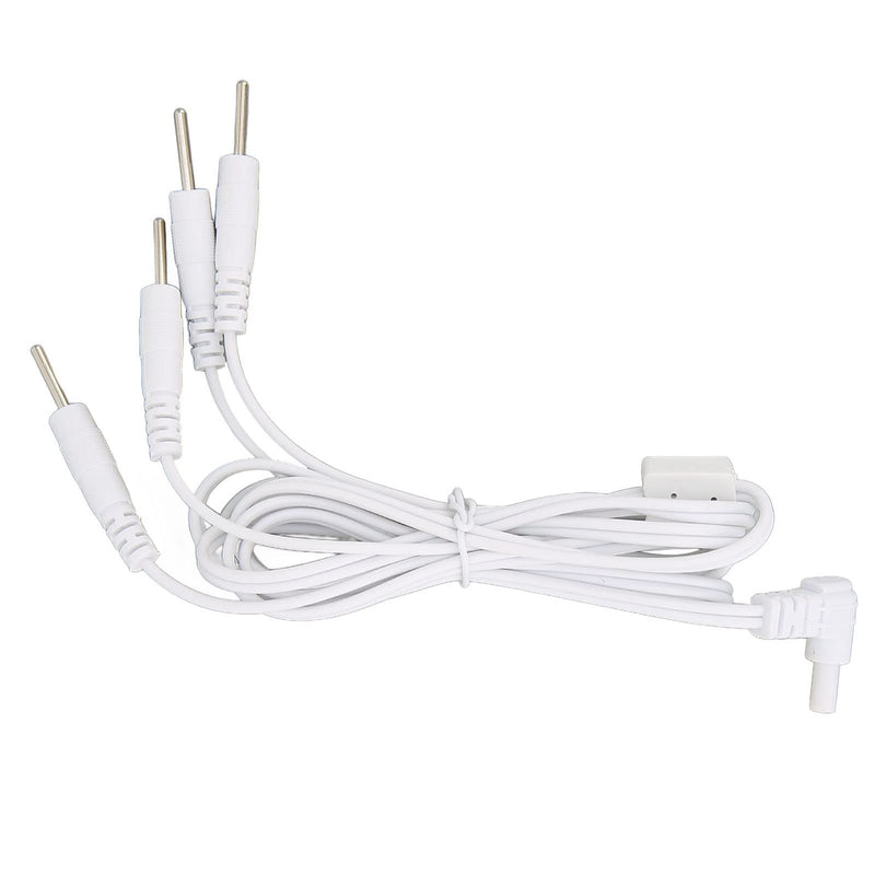 [Australia] - TENS Machine for Pain Relief,2.5mm Electrode Heat Wires 3.94ft TENS Unit Replacement Lead Wires Connector Cables for Electrotherapy Instruments 