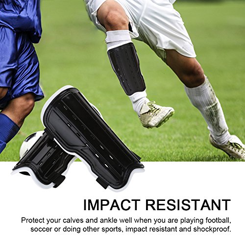 [Australia] - VGEBY1 Shin Guards, Leg Protective Guard Breathable Pad Board Accessory Tool(Black) 
