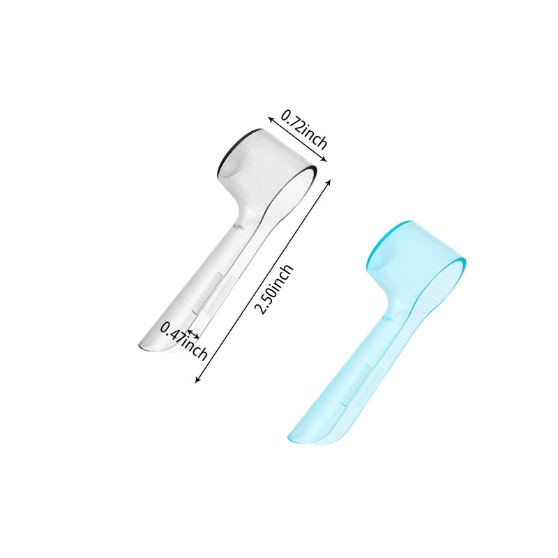 [Australia] - 2 Pcs Electric Toothbrush Head Covers Electric Toothbrush Head Covers Toothbrush Head Compatible with Oral B Electric Toothbrush Heads 2 