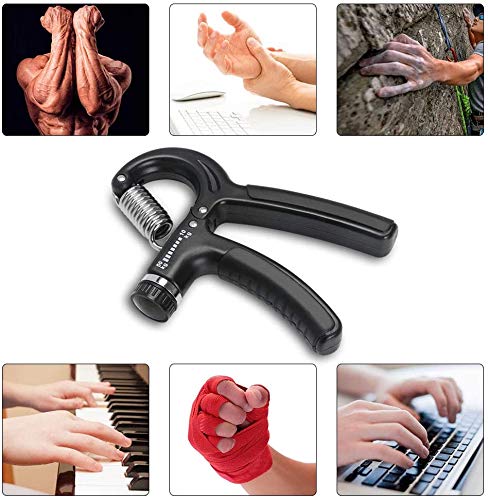 [Australia] - Pubiao Hand Strengtheners Adjustable Hand Grip Exerciser (10-60kg) for Hand Squeezer Forearm Grip Finger Exercise For Men, Women, Seniors, Teens 1 pack 