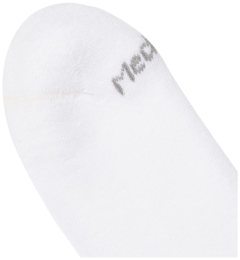 [Australia] - MediPeds Women’s Extra Wide Non-Binding Top Crew Socks with COOLMAX Fiber, Multipairs Shoe Size: 10-12 White 