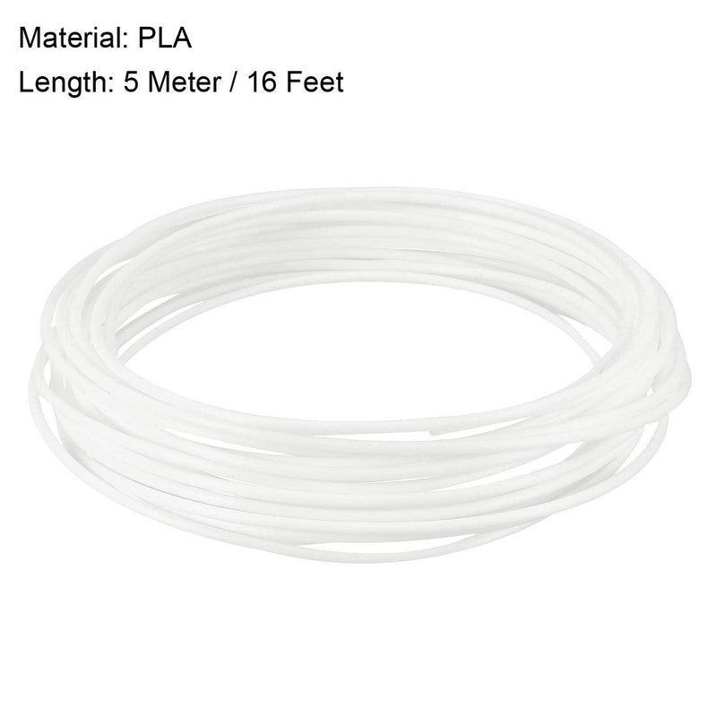 [Australia] - uxcell 3D Pen Filament Refills,16Ft,1.75mm ABS Filament Refills,Dimensional Accuracy +/- 0.02mm,for 3D Printer,White 