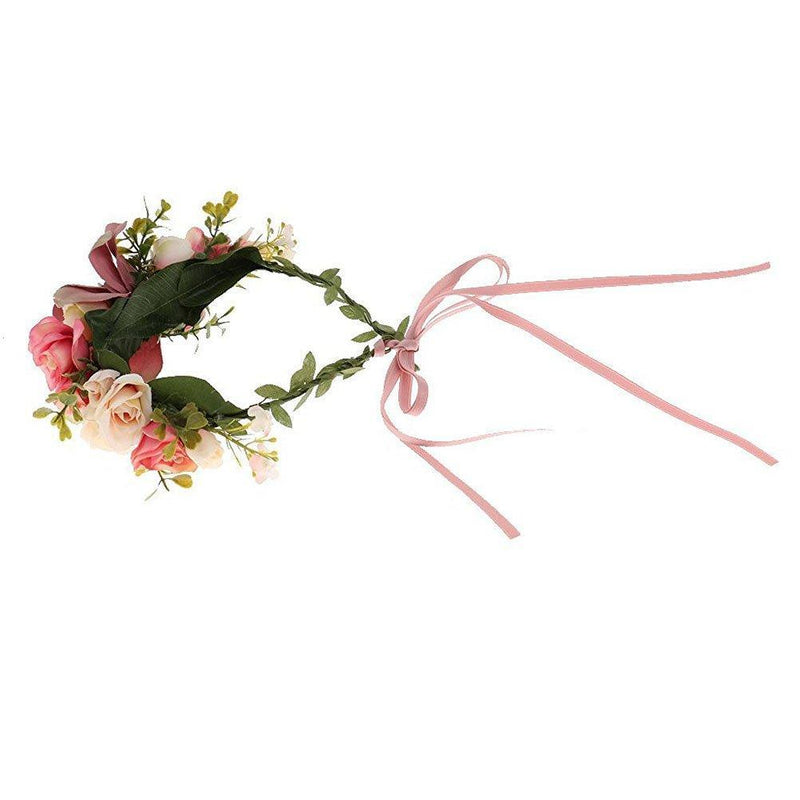 [Australia] - Frcolor Garland Flower Headband Boho for Festival / Wedding 