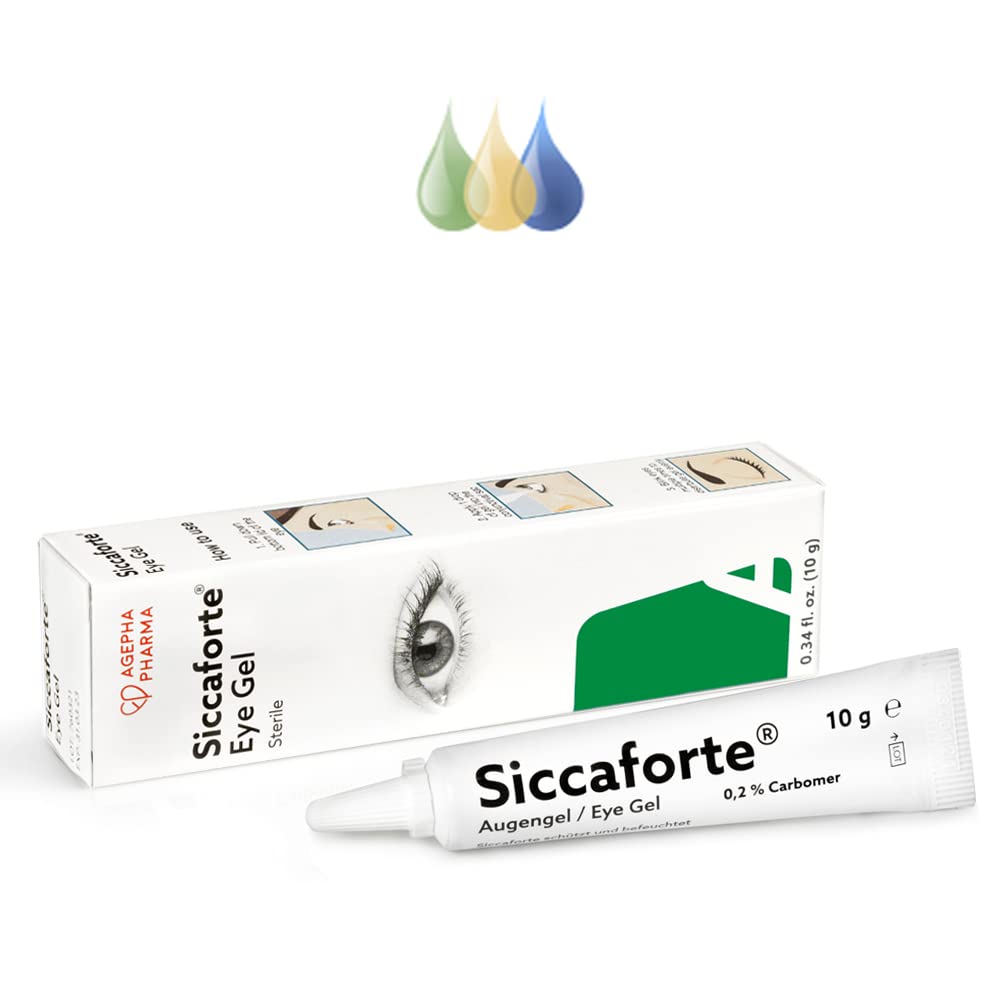 Siccaforte, Intensive Dry Eye Gel with Carbomer