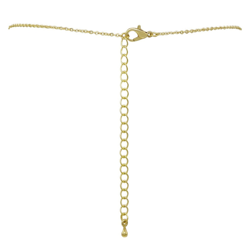 [Australia] - Rosemarie Collections Women's Simple Beaded Circle Pendant Necklace Jewelry Gift Set Ivory 
