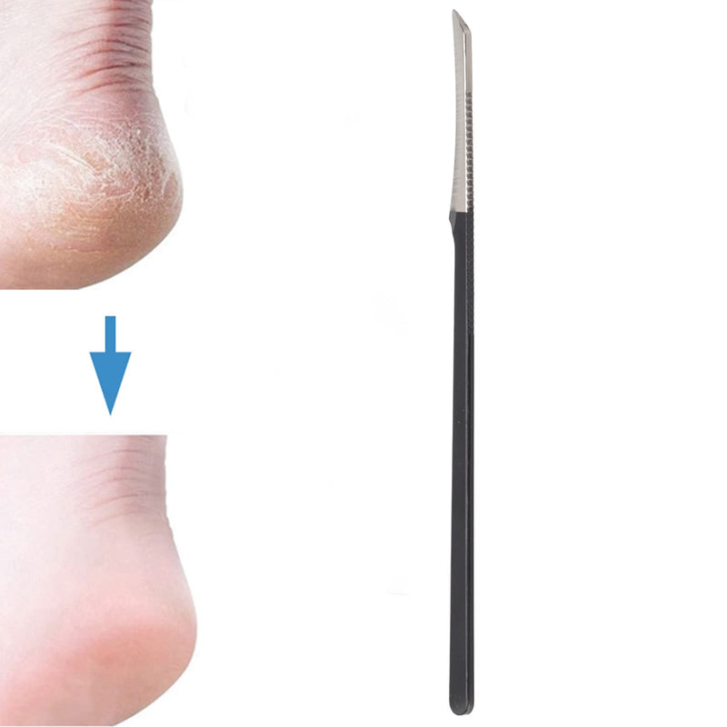 [Australia] - Entatial Calluses Scraping Knife, Dead Skin Removal Pedicure Knife Ergonomic Stainless Steel for Pedicure, Scraping Dead Skin, Relieve Itchn, EntatialBIAJS2M 