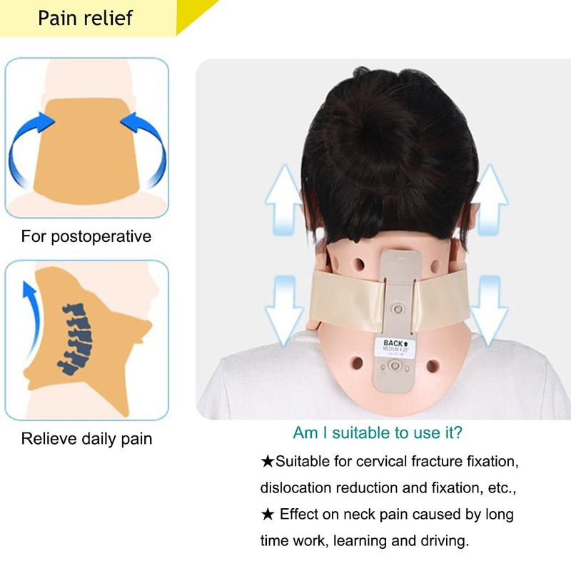 [Australia] - Philadelphia Neck Brace Foam Lightweight Soft Cervical Collar Height 3 1/4 Inch Immobilizer Collar Support Neck Traction Device Neck and Head Braces (Size S) Odorless 