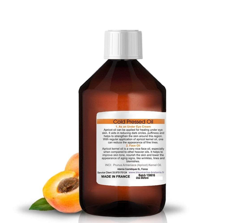 [Australia] - Apricot Kernel Organic velvety Oil 500 ml 17.56 Fl oz 