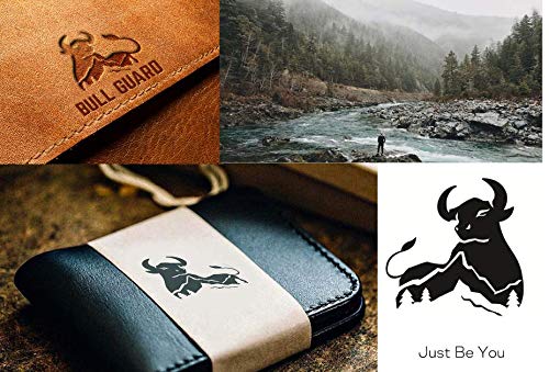 [Australia] - Bull Guard Best Leather Men's RFID Trifold Wallet With ID Great Outdoor Wallet Forest Brown 