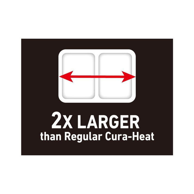 [Australia] - Cura-Heat Back Pain MAX Size 2 Patches & Back Pain MAX Size Direct-to-Skin, Pack of 2 2 Count (Pack of 1) + Cura-Heat 