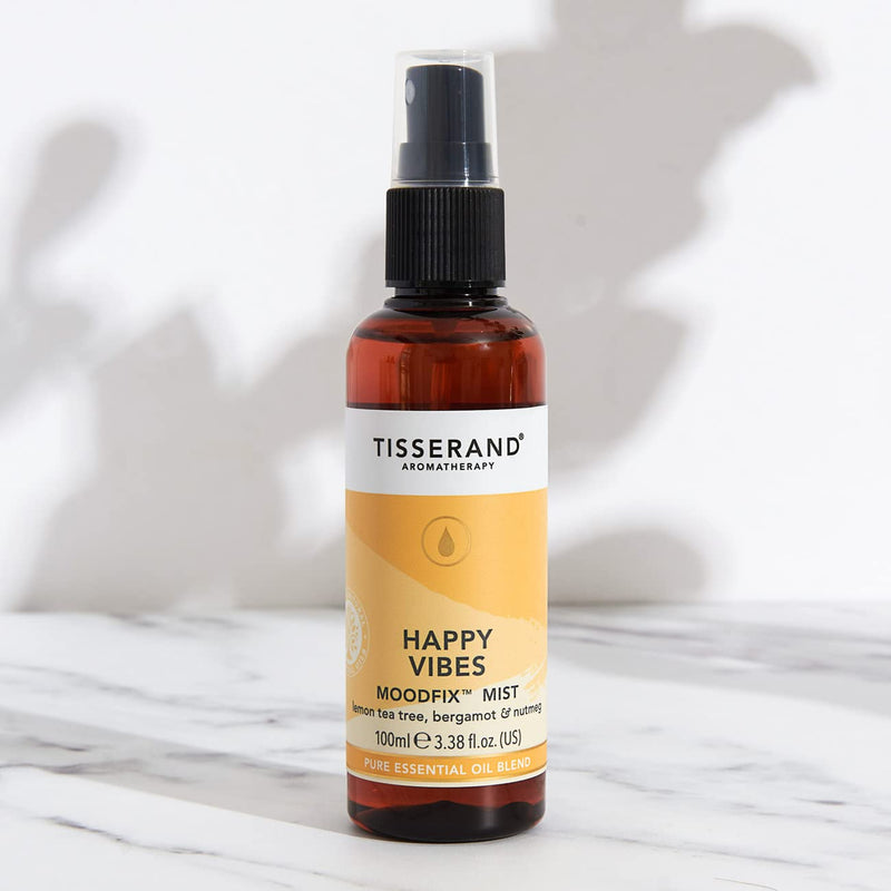 [Australia] - Tisserand Aromatherapy | Sleep Better, Total De-Stress and Happy Vibes Mood Mist and Sleep Spray | Mists with 100% Pure Essential Oils | 3X 100ml 