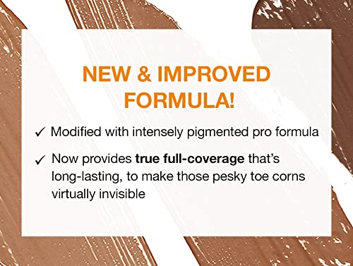 [Australia] - CORN-CEALER | Toe Corn Concealer | Instantly Hide Toe Corns | Lightweight Concealer For Toe Corns | MOCHA 