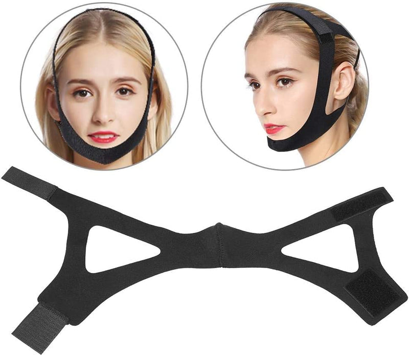 [Australia] - Stop Snoring Chin Strap Anti, Snore Reducing AidsChin StrapsSnore Belt Apnea Jaw Support Solution Sleep 