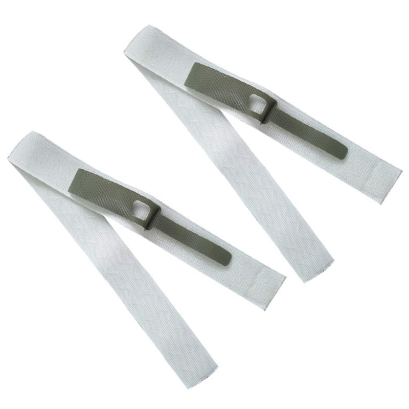 [Australia] - Artibetter 2Pcs Catheter Bag Straps Catheter Leg Wrap Holders Catheter Urine Bag Fixation Tape Urinary Incontinence Supplies for Men and Women, White 