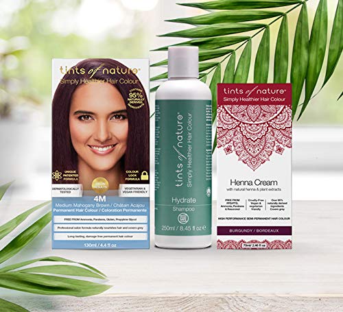 [Australia] - Tints of Nature Henna Cream Hair Colour, Natural and Organic, Semi-Permanent, 1 x 70ml - True Black 70 ml (Pack of 1) 