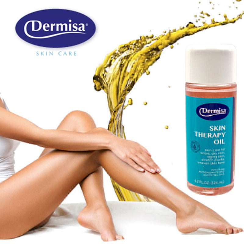 [Australia] - Dermisa Scars, Dry Skin, Stretch Marks Therapy Oil, 4.2 Fl Oz 