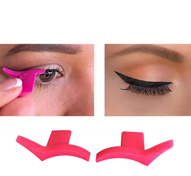 [Australia] - AKOAK 1 Pair Cat Eye Line Template, Model Professional Makeup New Airfoil  Eye Line Applicator, Eye Makeup Tool 