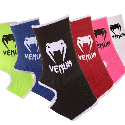 [Australia] - Venum Kontact Ankle Support Guard Red One-Size 
