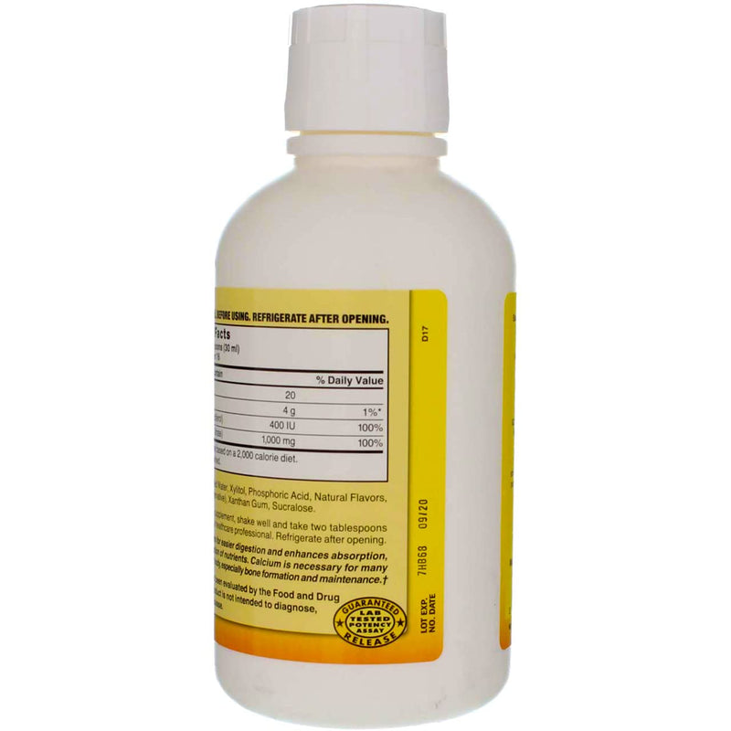 [Australia] - Liquid Calcium Citrate 1000mg with D3 16 fl oz Liquid Blueberry 