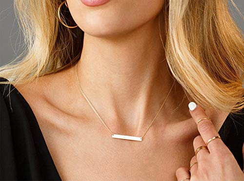 [Australia] - Layering Necklaces Set With Gold Bar Necklace Dainty Layered Necklace Set of 3 