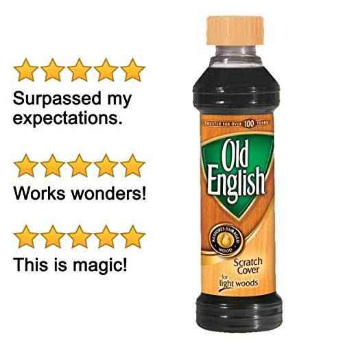 [Australia] - Old English Scratch Cover for Light Woods, 8 Fl Oz. 
