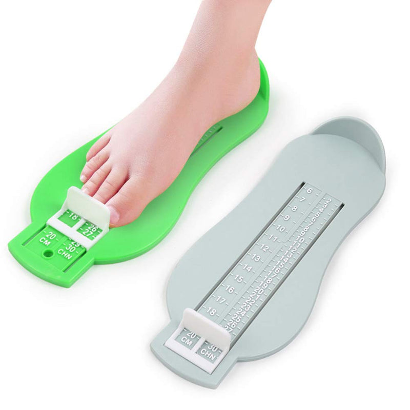 [Australia] - MILISTEN Kids Foot Measurement Device Professional Shoe Sizer Foot Measuring Gauge for Buying Shoes Size Measuring Chart Foot Gauge Plain Blue 