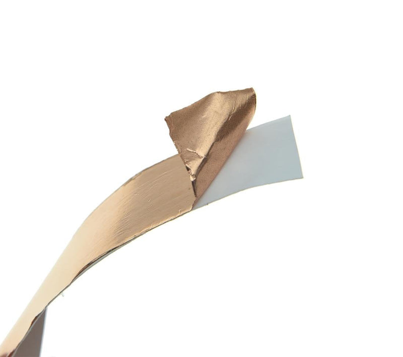 [Australia] - KAISH Double Conductive Copper Foil Paper Shielding Paper for Guitar & EMI Shielding,Crafts,Electrical Repairs,Grounding - 65 FT 25 mm(1") 25mm (1") 