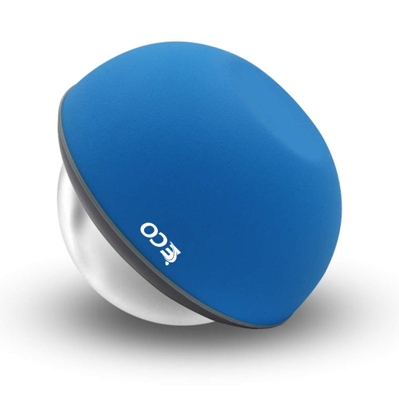 [Australia] - Cryosphere Cold Massage Roller Ball - Massage Ball for Cold & Heat Relief, Myofascial Release, Trigger Point Therapy, Muscle Knots - Deep Tissue Ice Massager 80 mm Blue and Grey 