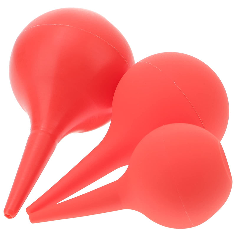 [Australia] - Healifty 3pcs Ear Syringe Bulb Nasal Aspirator Ear Washing Rubber Suction Sucker Squeeze Bulb 30ml 60ml 90ml 