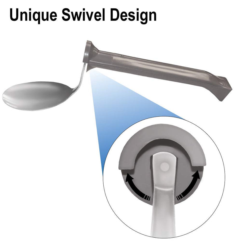 [Australia] - Lightweight Swivel Soupspoon, Gray 